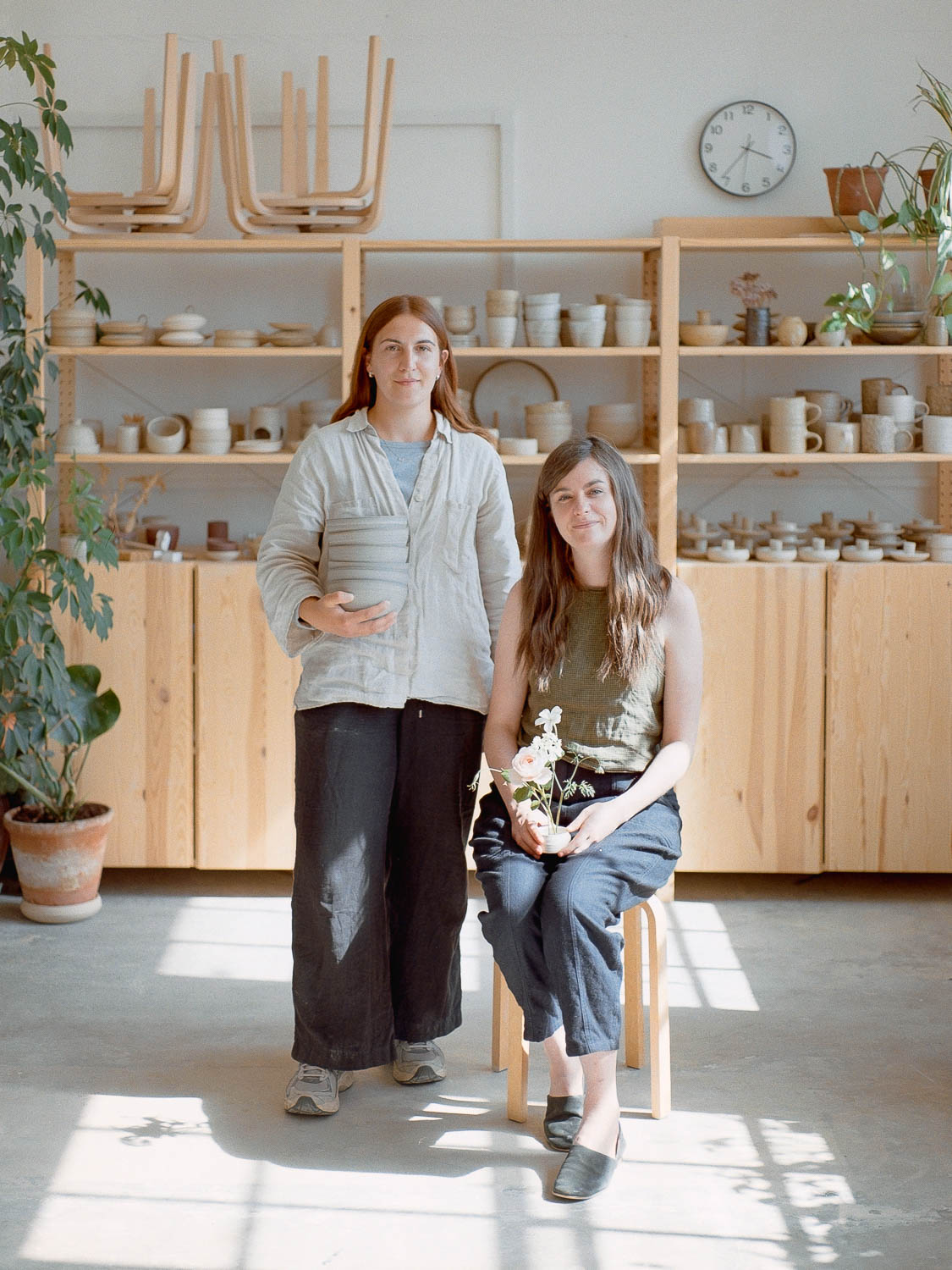 Portrait of Becky and Eleanor